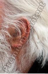 Ear Man White Average Bearded